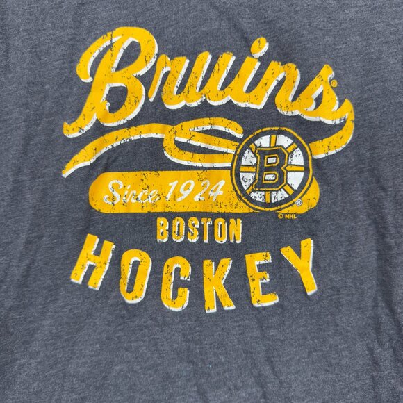 Women's NHL Boston Bruins V-Neck T-Shirt, Size M - Picture 2 of 5